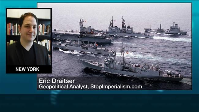 The Obama administration’s so-called pivot strategy that involves shifting US naval assets to the Asia Pacific region was “a declaration of soft war against China,” Eric Draitser told Press TV on Wednesday