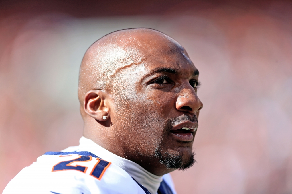 Cornerback Aqib Talib #21 of the Denver Broncos