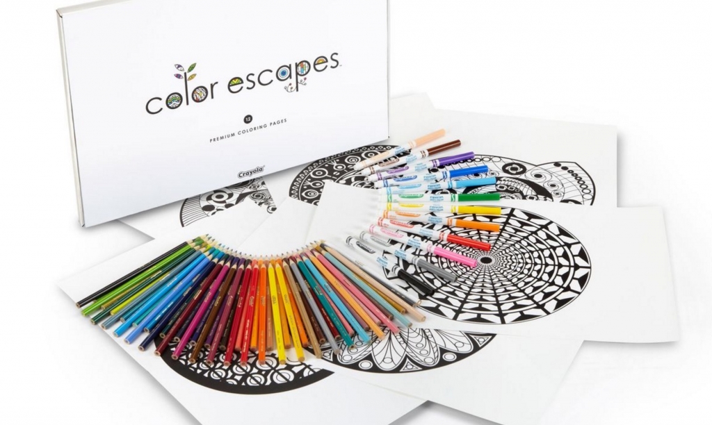 Crayola launches new line of coloring books for adults