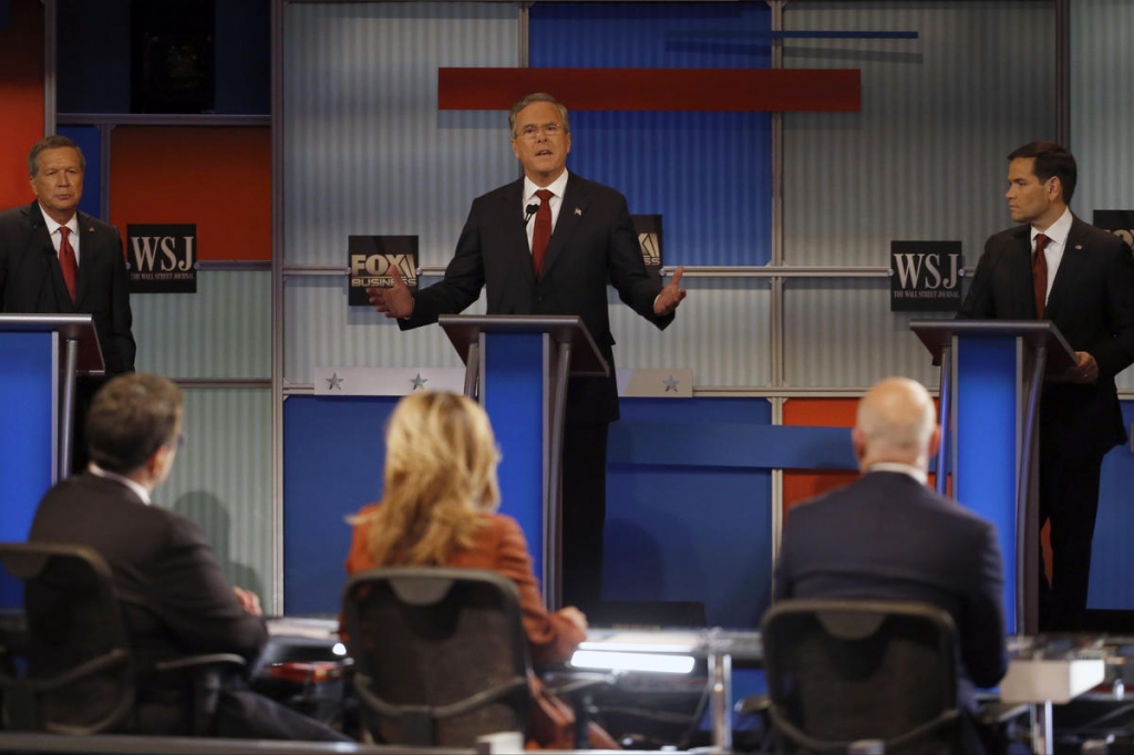 Latest debate shows Republicans running in place