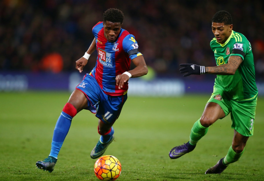 Crystal Palace winger Wilfried Zaha