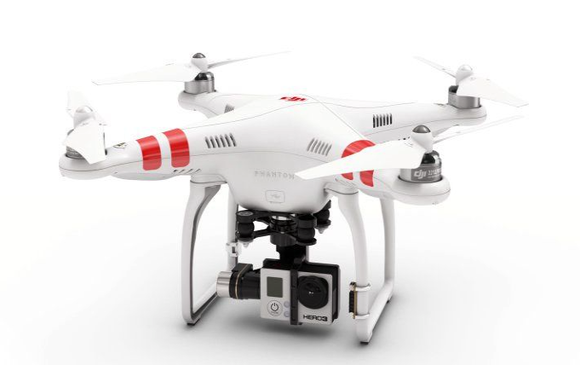 Dji Drone With Gopro Image