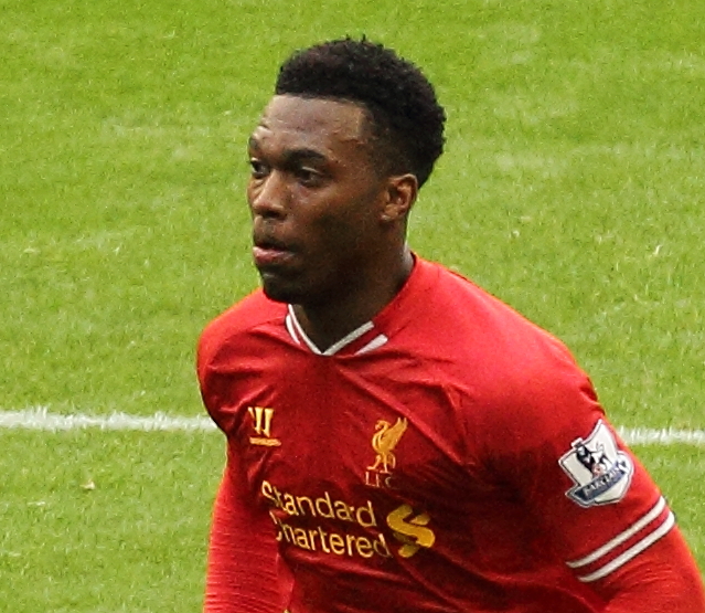 Daniel Sturridge playing for Liverpool