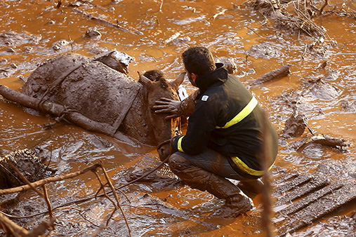 Rescuers search after mining accident causes landslide in Brazil