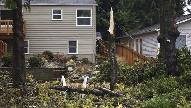 Two Killed And 360000 Left Without Power As Severe Storms Hit Washington State