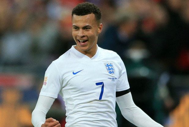 Dele Alli enjoys stunning full England debut on emotional night