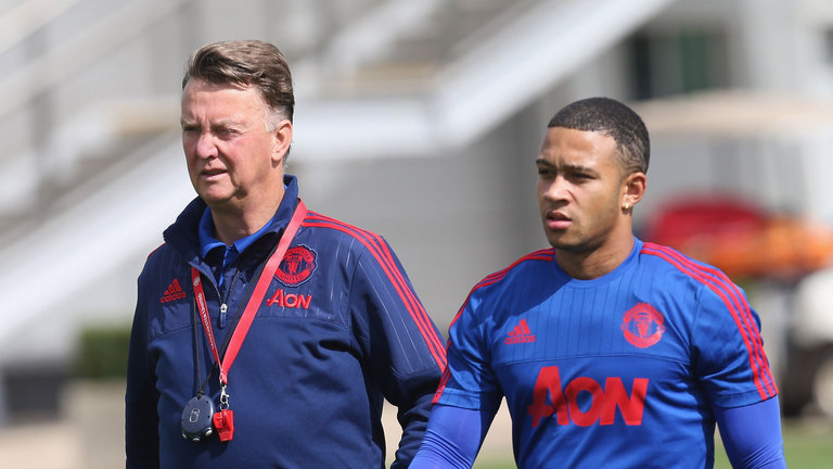 Depay has not lived up to Louis Van Gaal's expectations so far at Manchester United