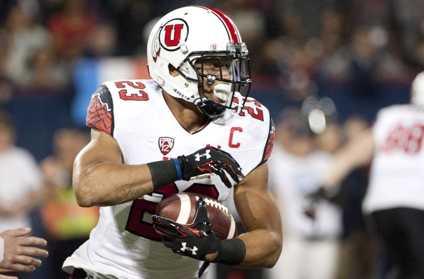 Utah RB Devontae Booker is out for the rest of the season