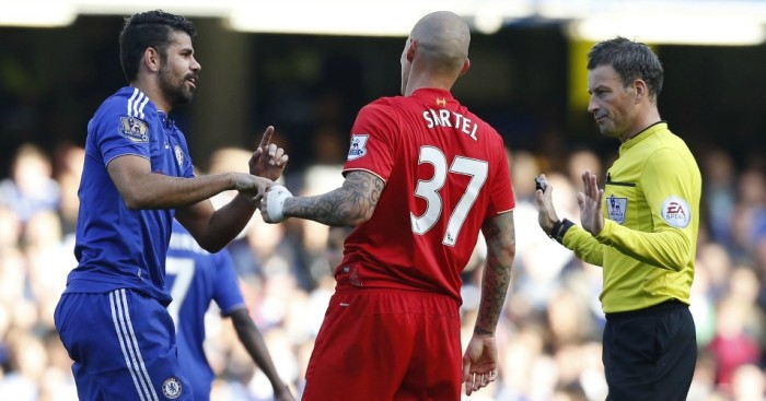 Diego Costa Could be punished for Martin Skrtel clash