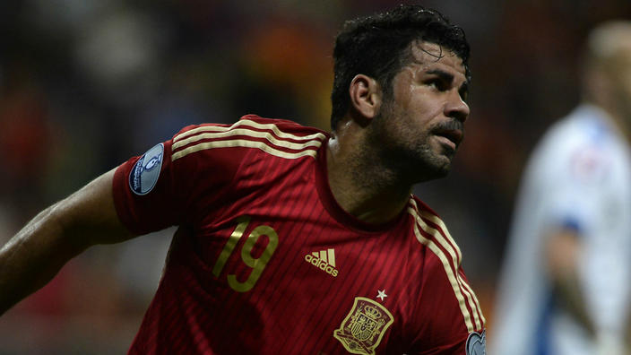 Diego Costa's goal scoring form for Spain and fiery temperament has attracted criticism