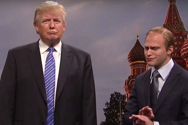 Donald Trump Hosts SNL as Protesters Rage on Both Sides