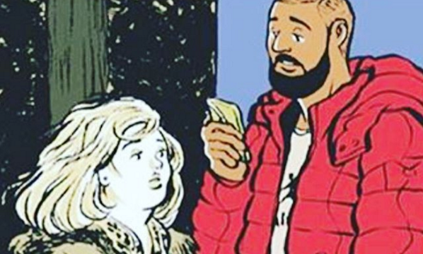 Drake's Instagram post featuring Adele