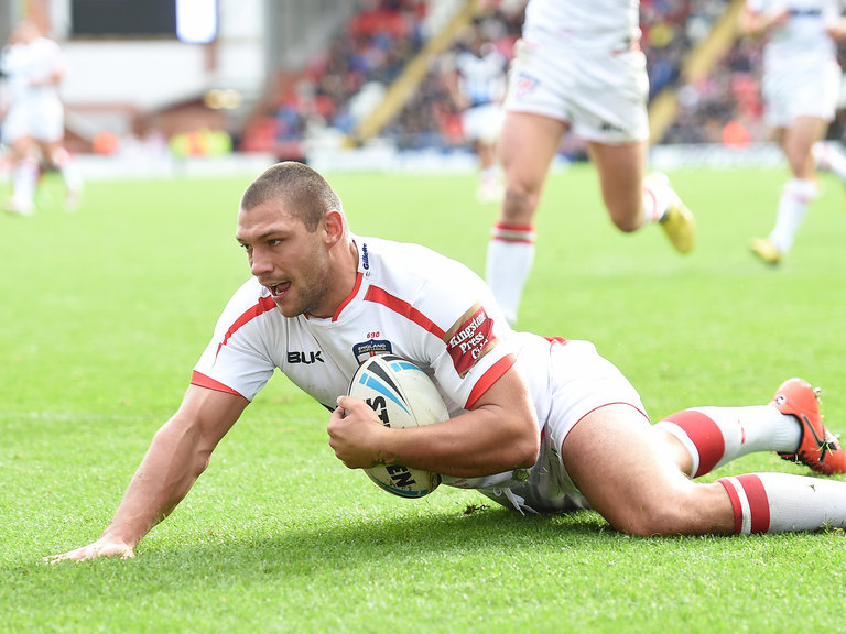 Ryan Hall Appeals as a potential first tryscorer