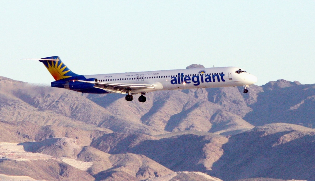 Allegiant Air jet Allegiant will start twice-weekly service to New Orleans from Pittsburgh International Airport on Feb. 19