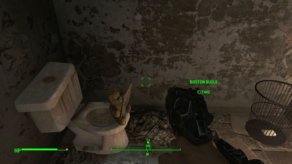 Fallout 4 toilet bear