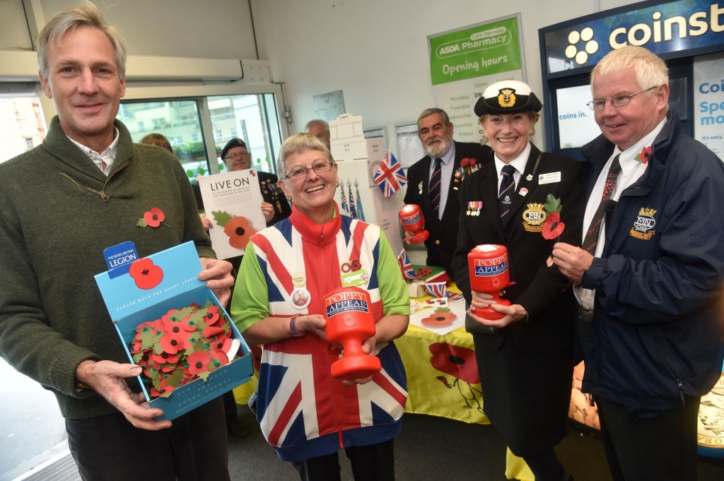 Ex-servicemen gather to launch Dorset Poppy Appeal