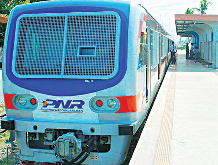 One of PNR’s commuter trains