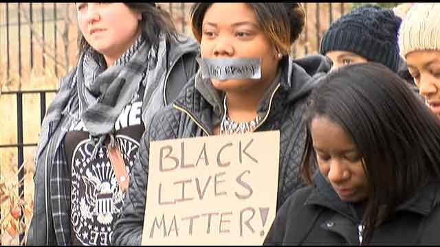 Cincinnati Black Lives Matter group marches in response to nationwide shootings