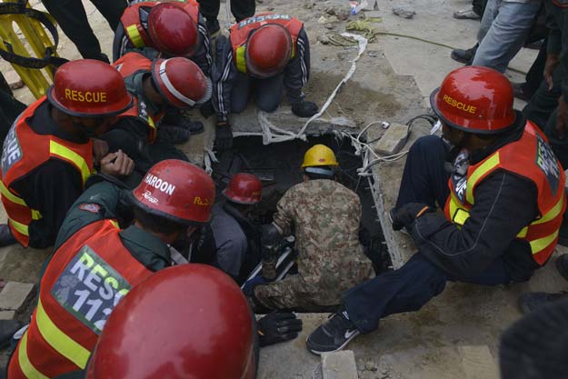 Pakistan’s cultural capital as the death toll in the disaster today rose to 18