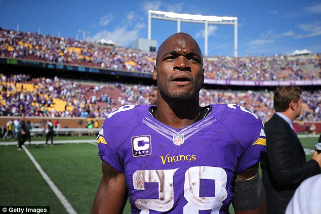 Famous dad The 2-year-old boy was the love-child of Minnesota Vikings running back Adrian Peterson