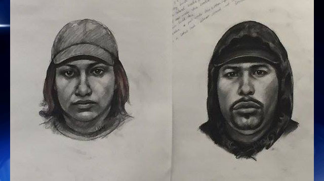 Sketches of suspects in deadly Covington purse snatching