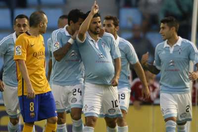 Barcelona confident of beating Arsenal to Celta Vigo star Nolito in January