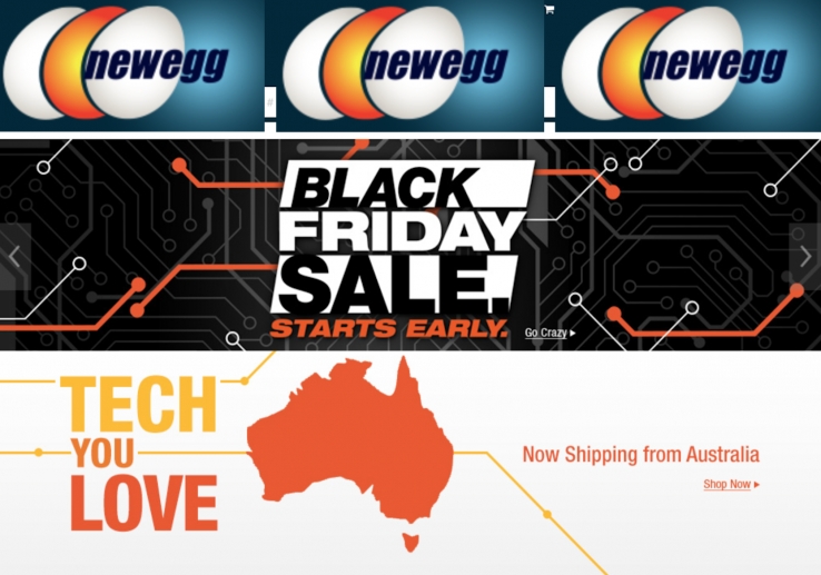 Newegg brings Black Friday deals to Australia