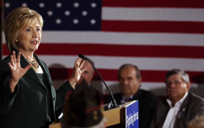 Clinton pushes back against GOP on veterans' health issues