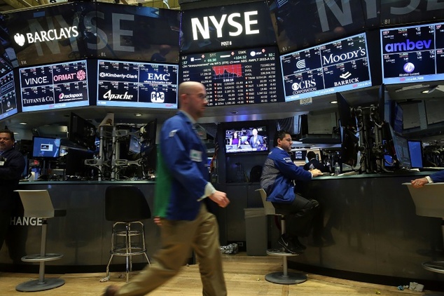 Five minutes into trade the Dow Jones Industrial Average was at 17,241.46 down 3.78 points