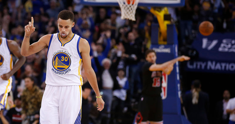 Steph Curry Atones For Turnover With Highlight Reel Steal And Alley-Oop