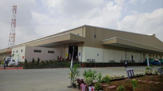 Flipkart's new fulfilment centre at Gundla Pochampally near Hyderabad.- K. Kurmanath