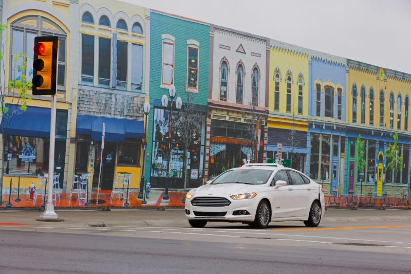 First to test autonomous vehicle at Mcity is a Ford