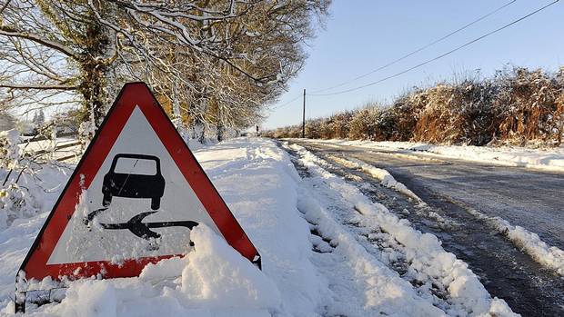 Forecasters are warning of snow and hazardous driving conditions