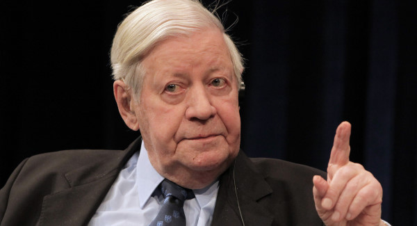 Former West German Leader Helmut Schmidt Dies, Aged 96