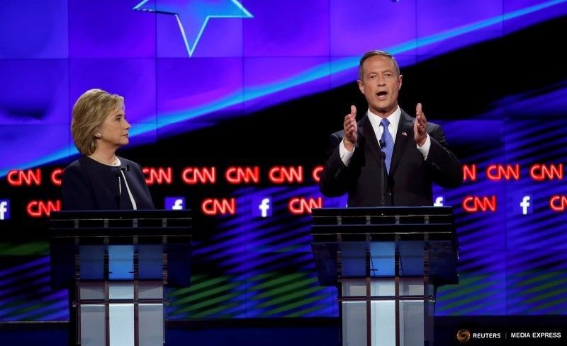 Former Maryland Governor Martin O'Malley spoke during a Democratic candidates debate in October in Las Vegas