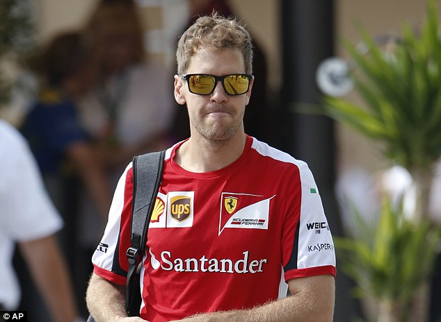 Former world champion Sebastian Vettel crashed out of the first qualifying round in Abu Dhabi