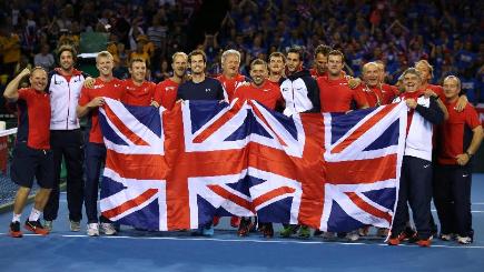 Great Britain's Davis Cup team are planning to fly to Belgium on Monday