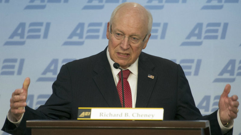 Dick Cheney Took the Stage Last Night to Darth Vader's Theme Song