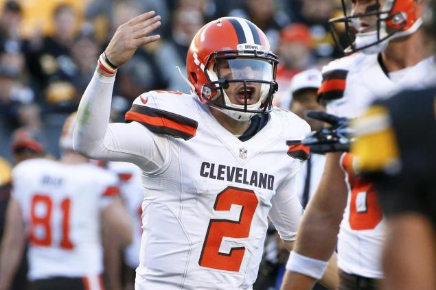 Johnny Manziel goes from starter to third-string for reportedly lying to Browns brass