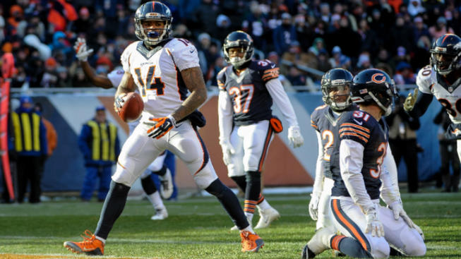 Osweiler throws for 2 TDs, Broncos beat Bears 17-15