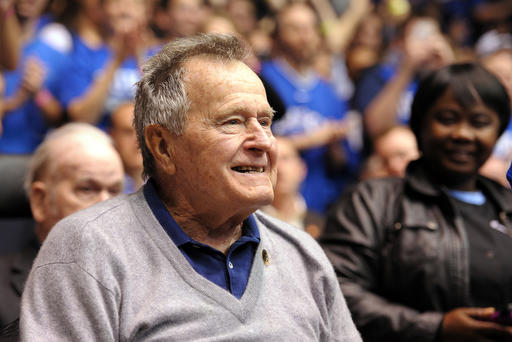 Former U.S. President George H.W. Bush