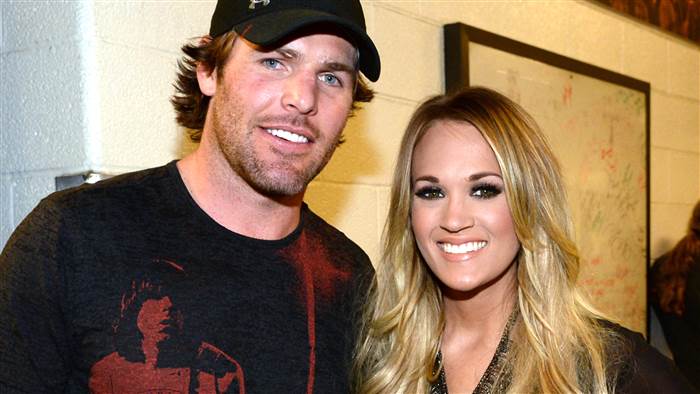 Mike Fisher and Carrie Underwood