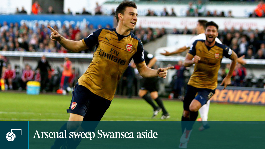 EPL Swansea 0- 3 Arsenal