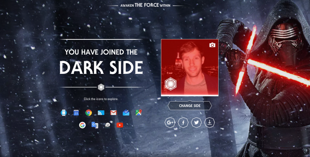 Star Wars Google