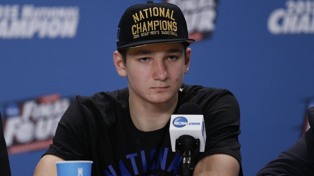 Duke Baskeball Grayson Allen Was Playing with Elevator Shoes Against Siena