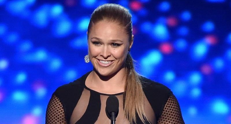 Mixed martial arts fighter Ronda Rousey