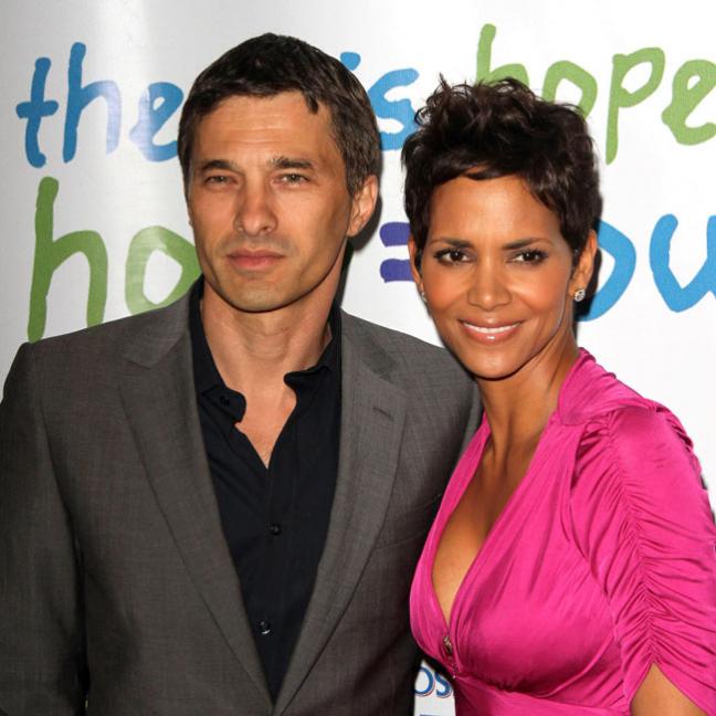 Halle Berry with Olivier Martinez