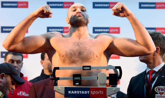 Fury Edges Klitschko In Pre Fight Weigh-In