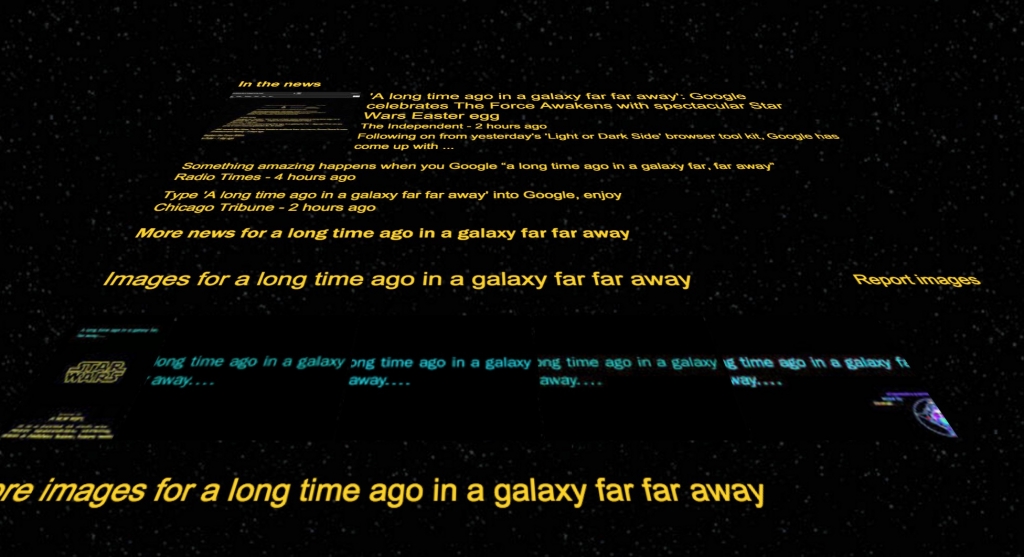 How to view Google’s awesome Star Wars Easter egg