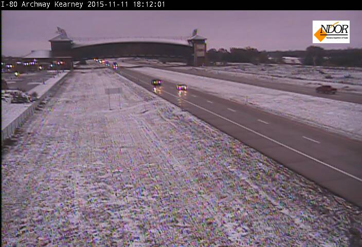 I-80 at Kearney  Nebraska Department of Roads camera